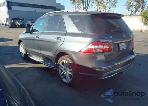 2014 Mercedes-Benz Ml 350 Bluetec 4Matic from USA, damaged, VIN 4JGDA2EB4EA388514